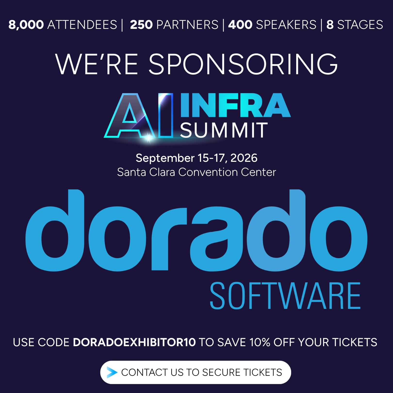 🚀 Dorado is heading to AI Infra Summit!