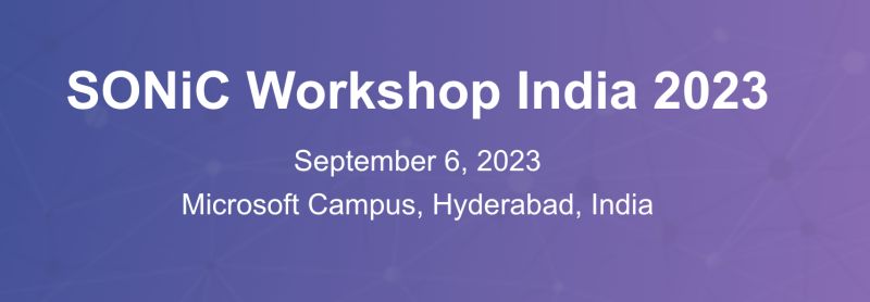 Dorado Presenting at SONiC Workshop India